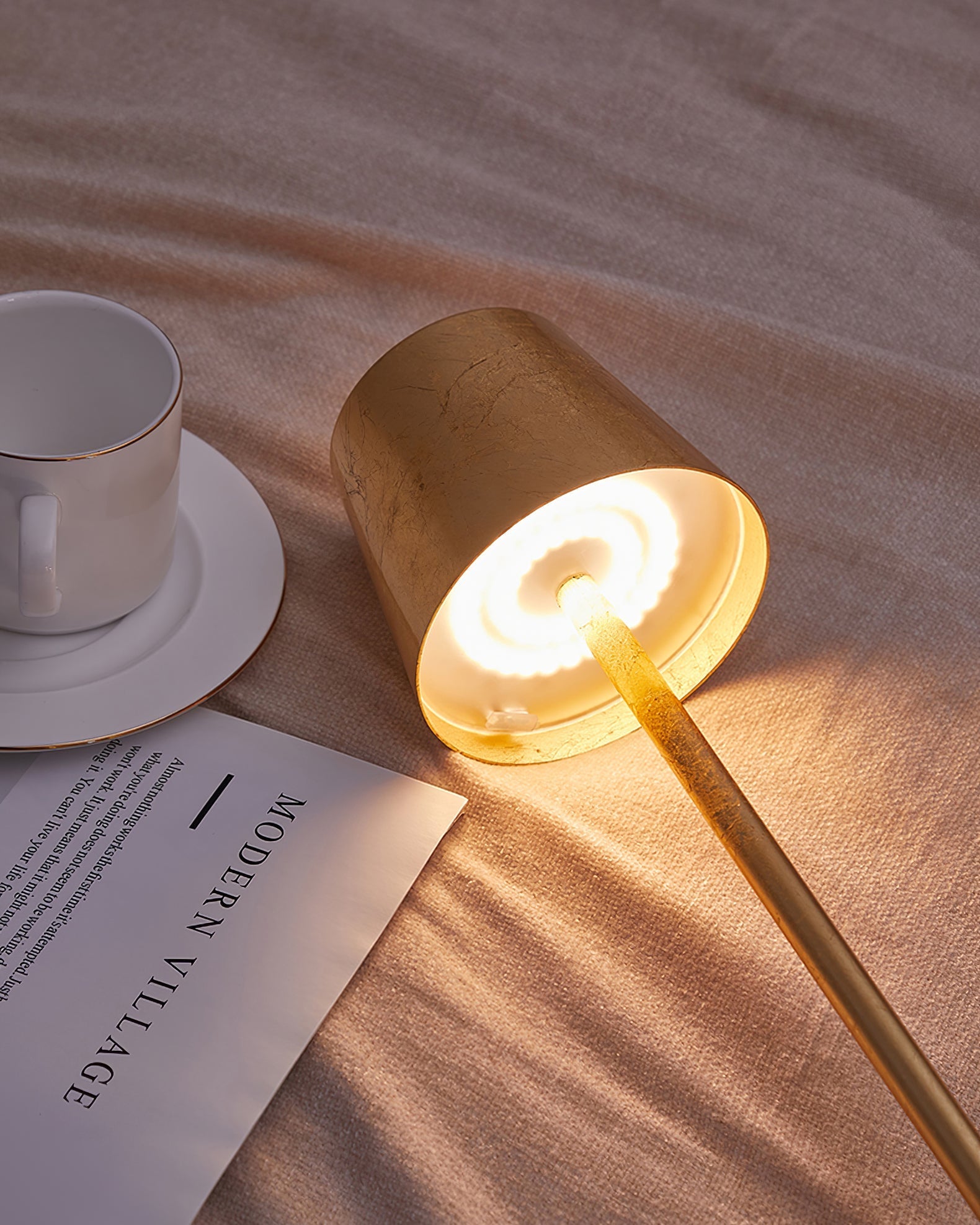 Portable LED Table Lamp Dimmable Metal Light for Indoor & Outdoor Use - Image 17