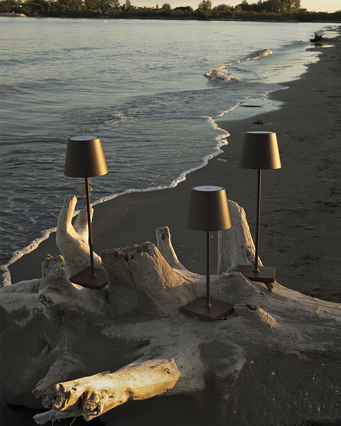 Portable LED Table Lamp Dimmable Metal Light for Indoor & Outdoor Use - Image 18