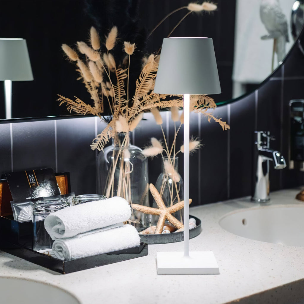 Portable LED Table Lamp Dimmable Metal Light for Indoor & Outdoor Use - Image 19