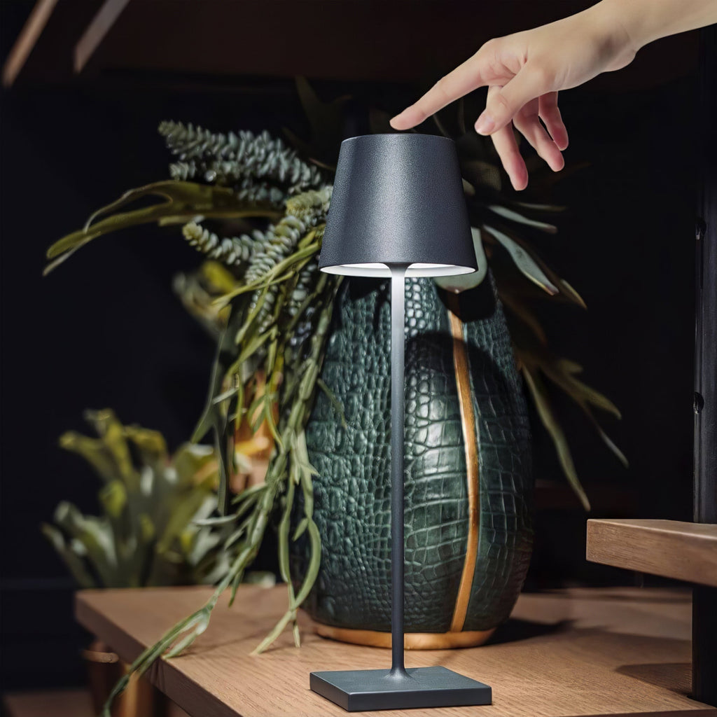 Portable LED Table Lamp Dimmable Metal Light for Indoor & Outdoor Use - Image 21
