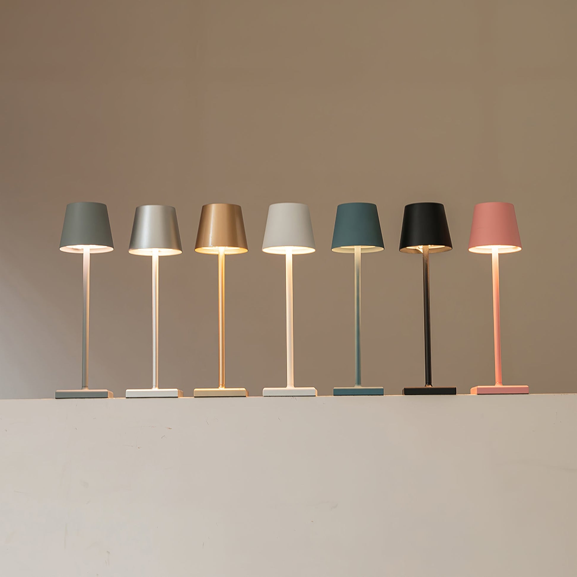 Portable LED Table Lamp Dimmable Metal Light for Indoor & Outdoor Use - Image 14