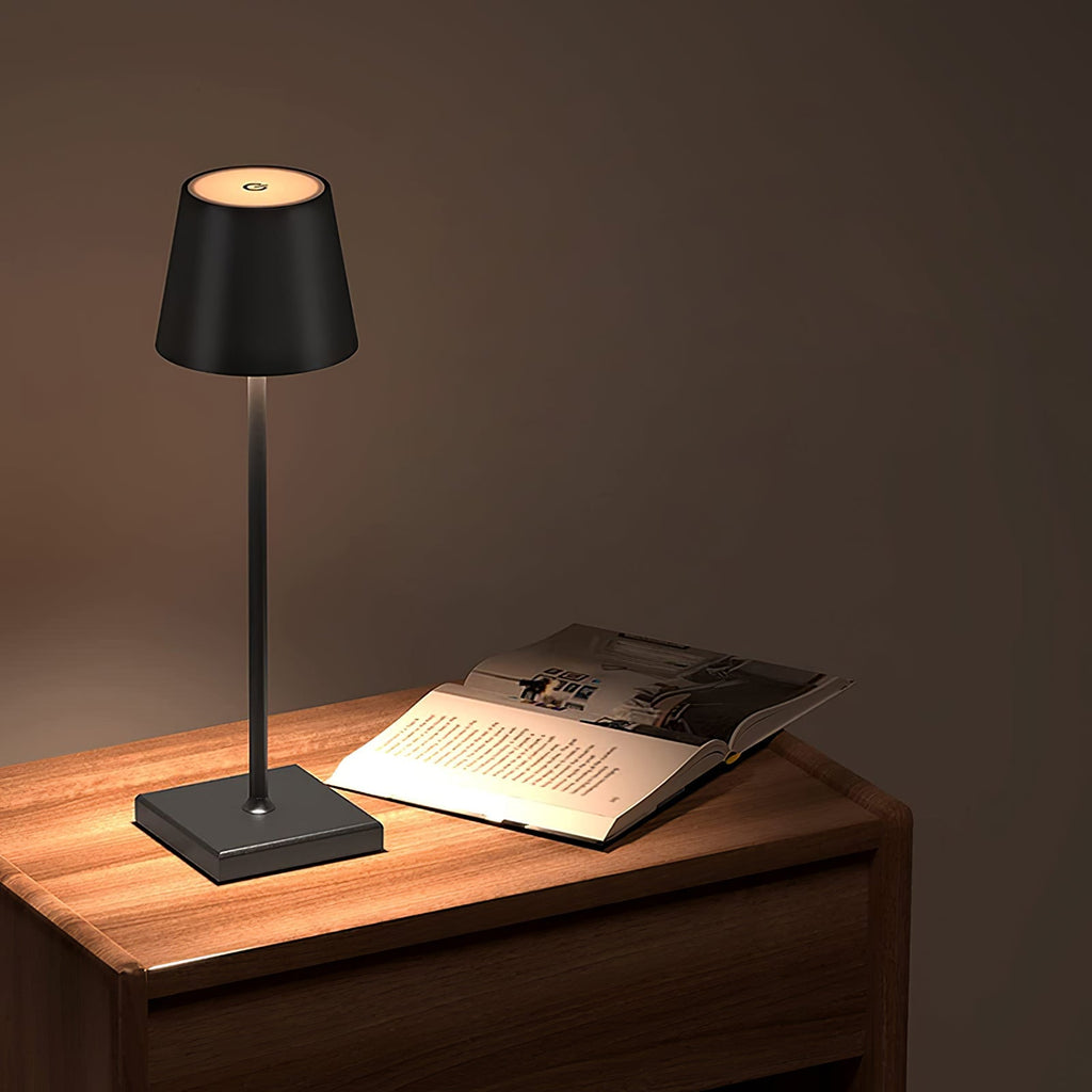 Portable LED Table Lamp Dimmable Metal Light for Indoor & Outdoor Use - Image 25