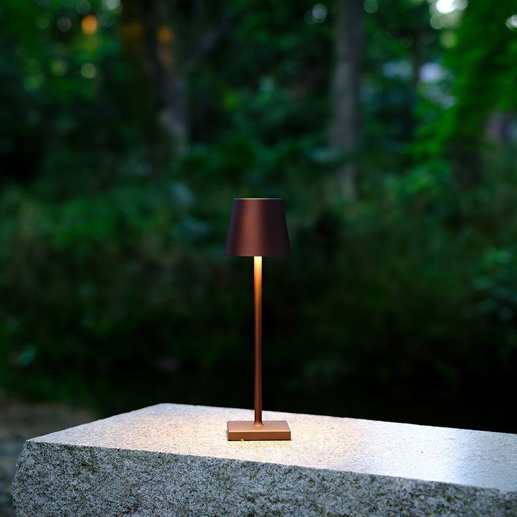 Portable LED Table Lamp Dimmable Metal Light for Indoor & Outdoor Use - Image 26