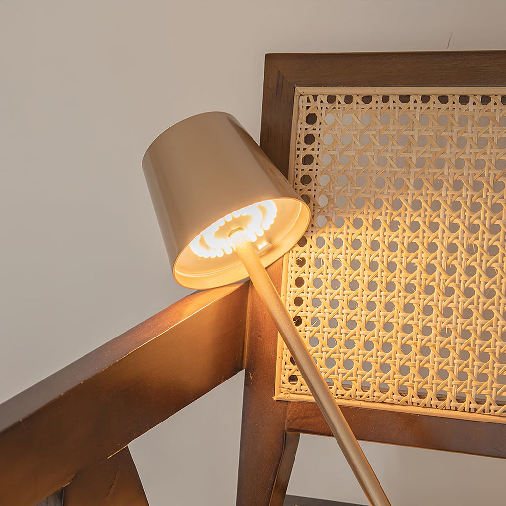 Portable LED Table Lamp Dimmable Metal Light for Indoor & Outdoor Use - Image 27