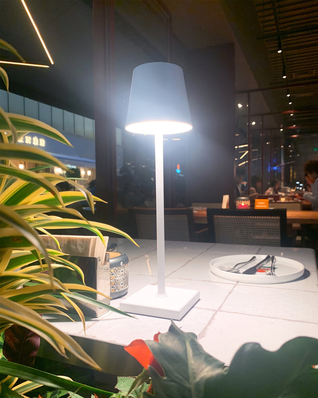 Portable LED Table Lamp Dimmable Metal Light for Indoor & Outdoor Use - Image 30