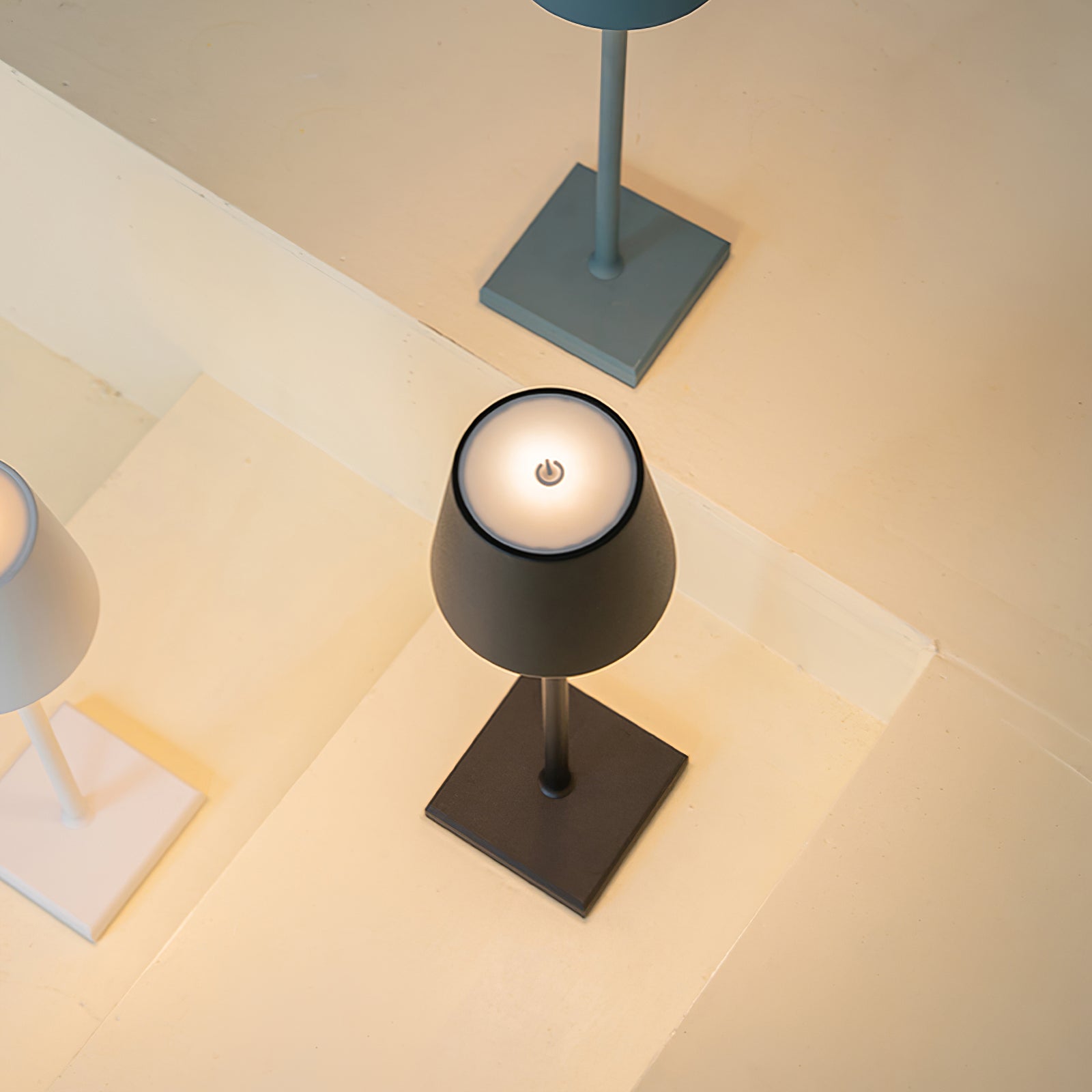 Portable LED Table Lamp Dimmable Metal Light for Indoor & Outdoor Use - Image 34
