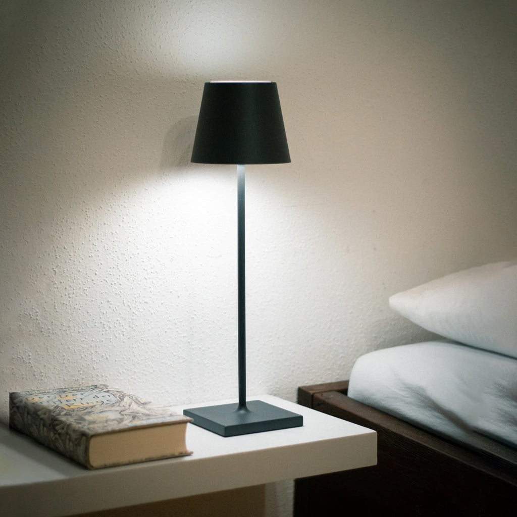 Portable LED Table Lamp Dimmable Metal Light for Indoor & Outdoor Use - Image 3