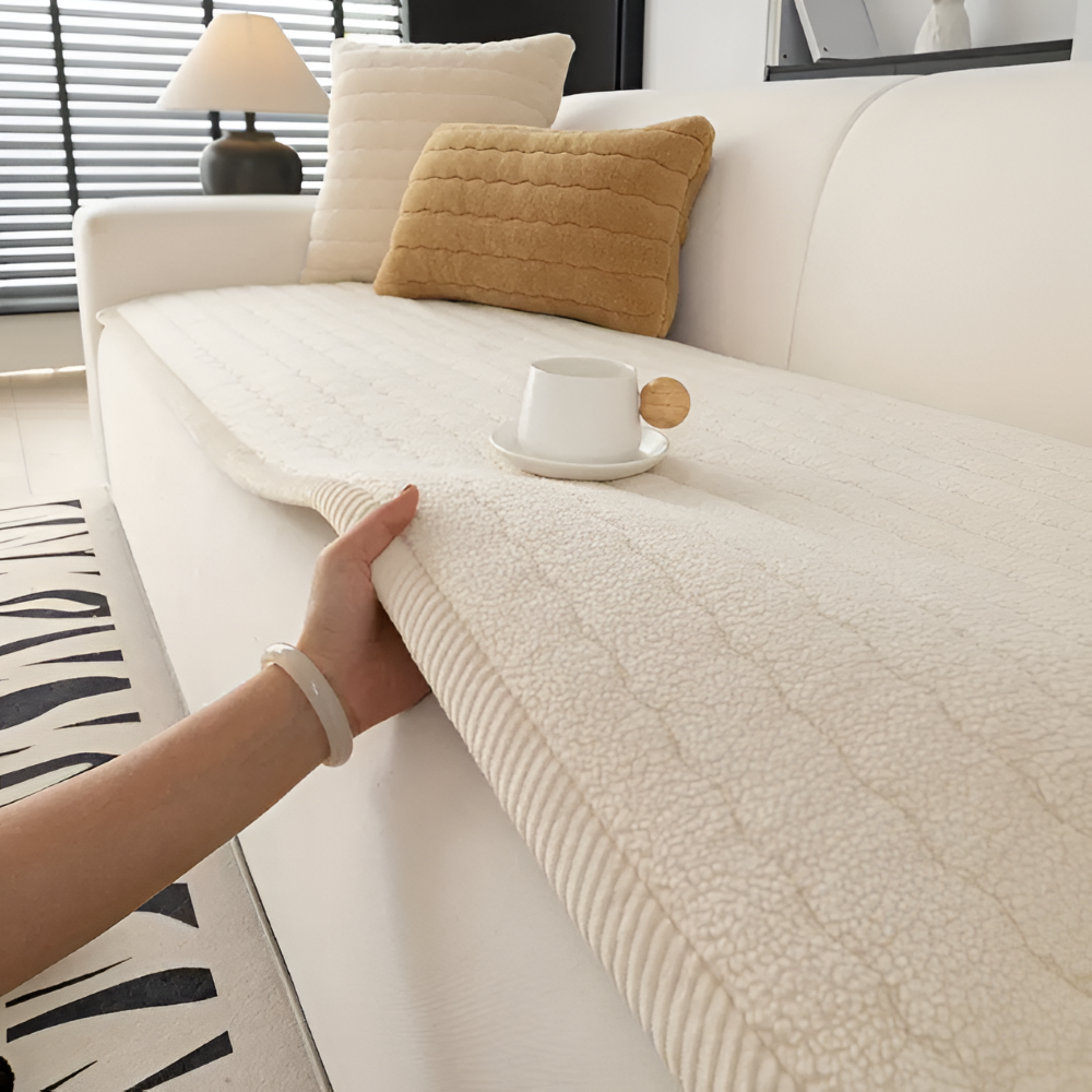 Polyester Dog Couch Cover Non Slip