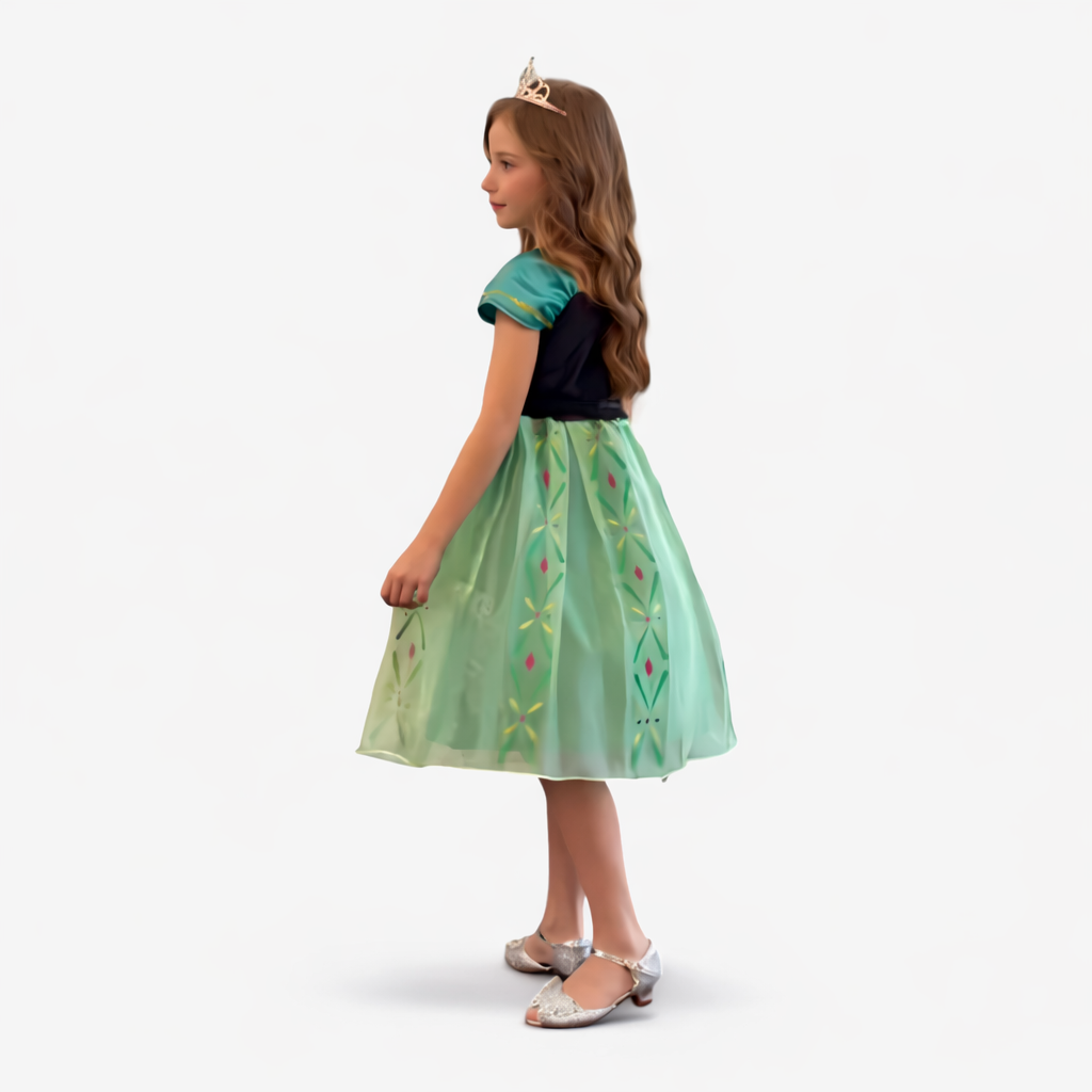Girls 3 Piece Princess Dress Up Costume - Image 2