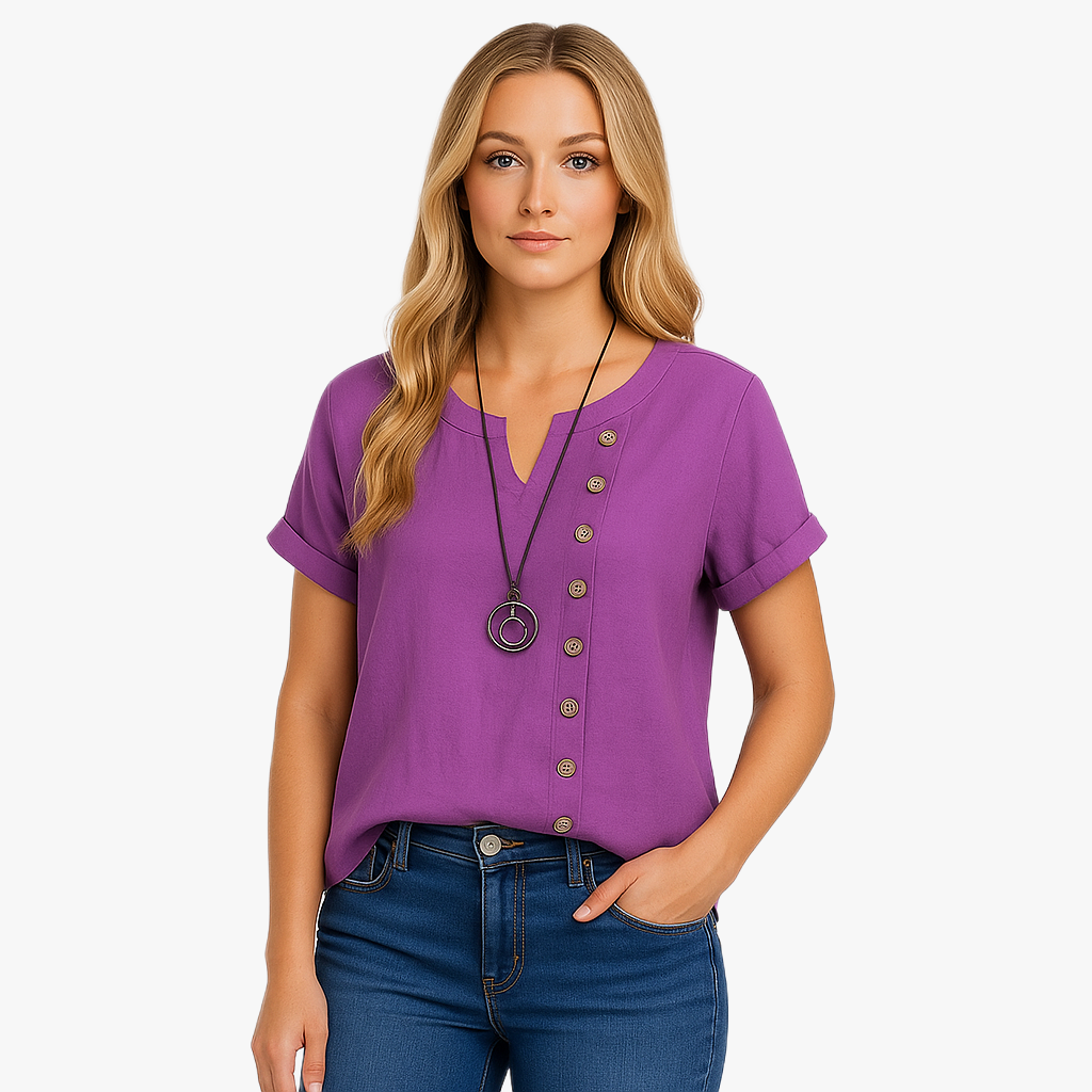 Chic Versatile Short Sleeve Shirt