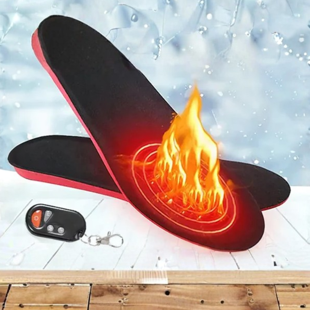 Wireless Heated Shoe Insoles Rechargeable Foot Warmers - Image 5