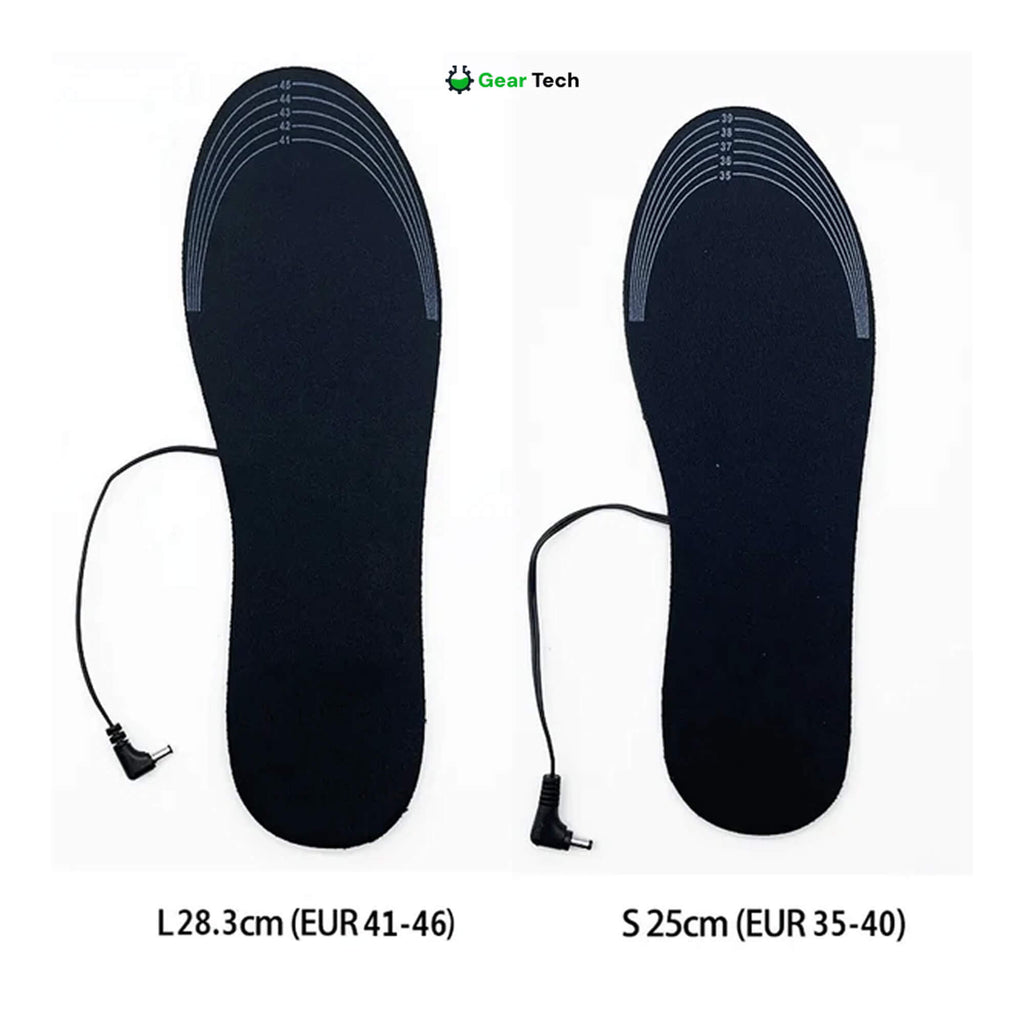 Rechargeable Electric Heated Insoles for Winter Boots – USB Powered