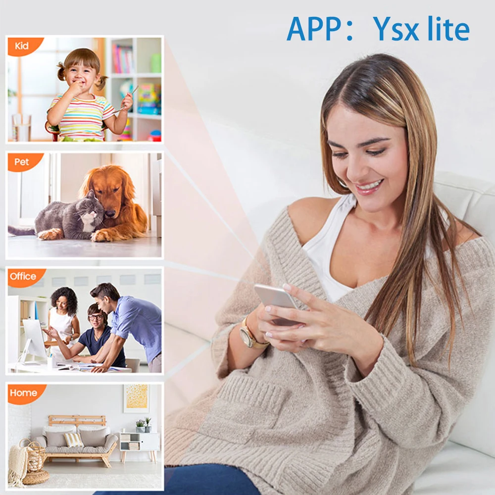 Innovative Smart Wireless HD WiFi with Wide-angle Camera