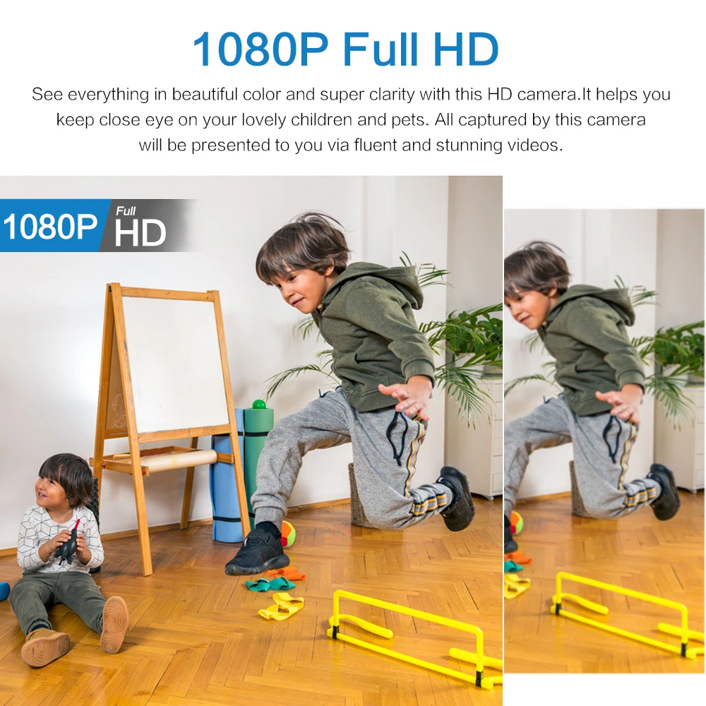 Innovative Smart Wireless HD WiFi with Wide-angle Camera