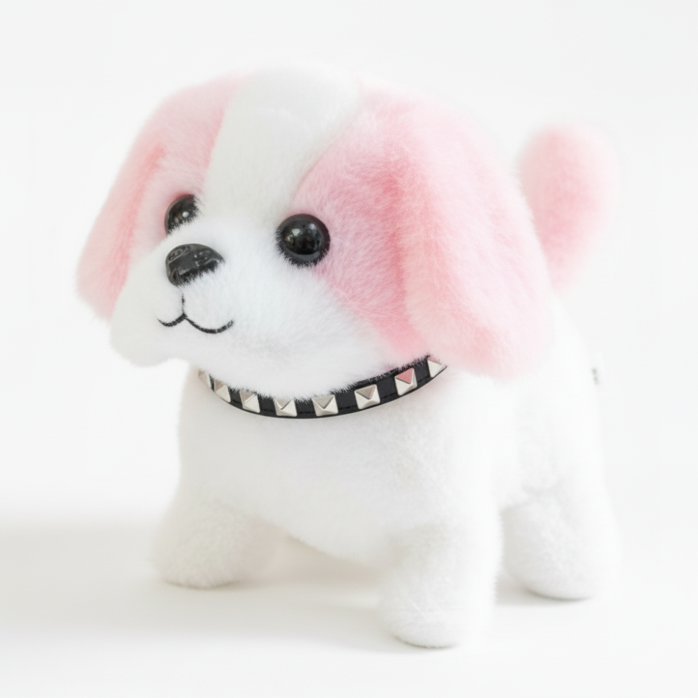 Robot Dog Toy Interactive Walking Barking Plush Puppy Battery Operated - Image 7
