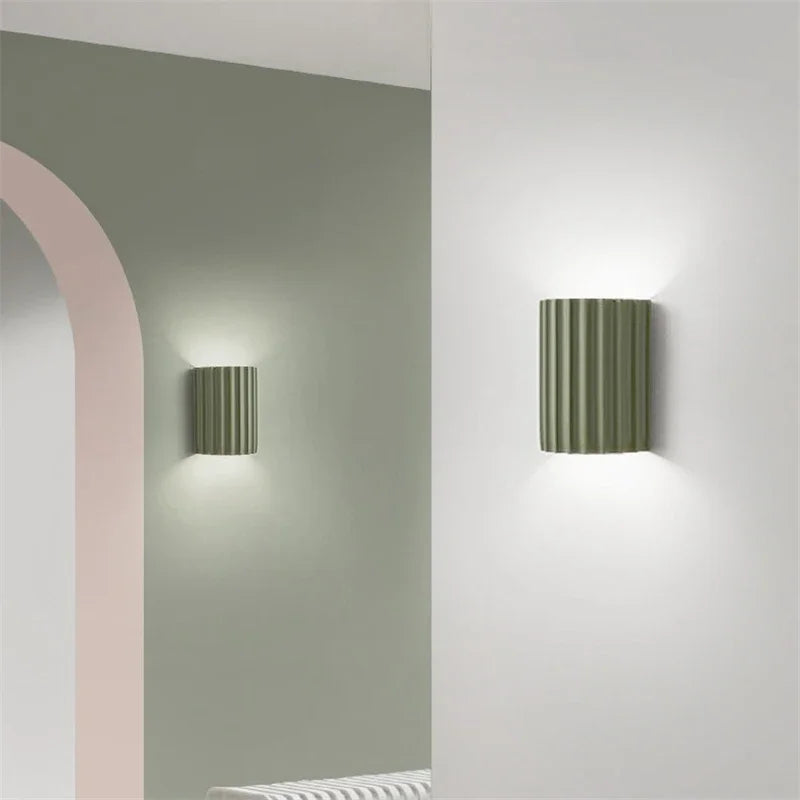 Modern Wall Sconce Nordic Resin Bedroom Indoor Light - Image 4