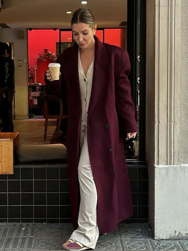 Women's Timeless Sophisticated Winter Thick Long Coat