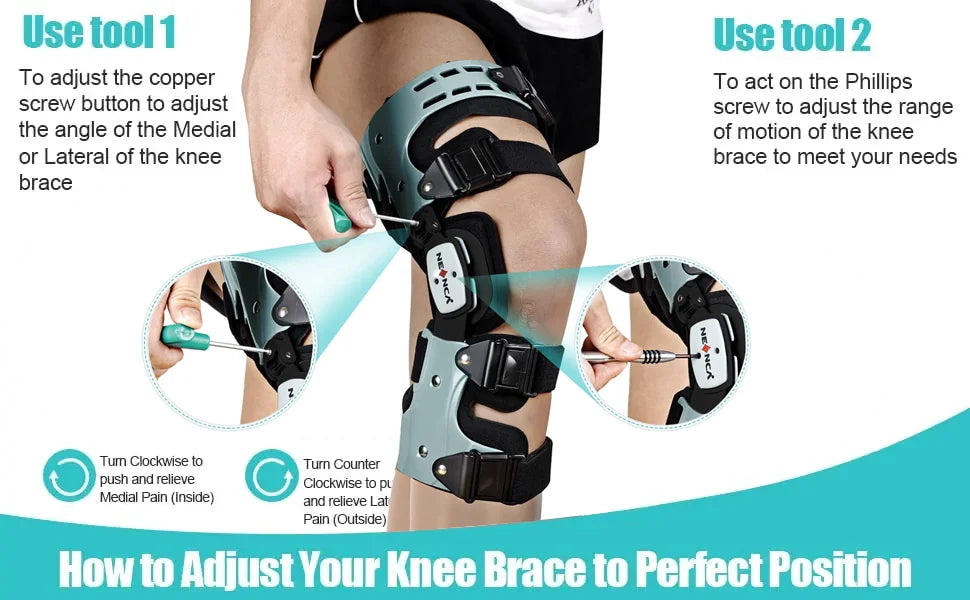 Adjustable Knee Stabilizer Brace with Support for Daily Comfort