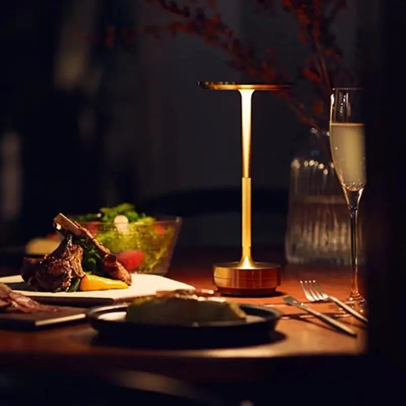 Rechargeable Touch Table Lamp Cordless Dimmable LED Bedside Light - Image 4