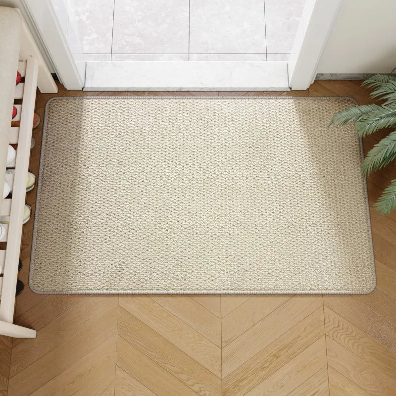 Outdoor Doormat Faux Jute Non Slip Entryway Rug Front Door - Image 5