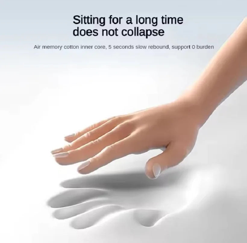 Ergonomic Seat Cushion for Spine Support