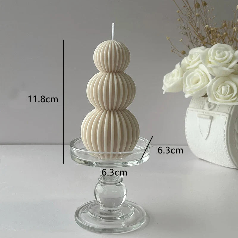 Auralithis - Creatieve Geometrische Geurkaars Golfbal Design Decoratie - Image 14