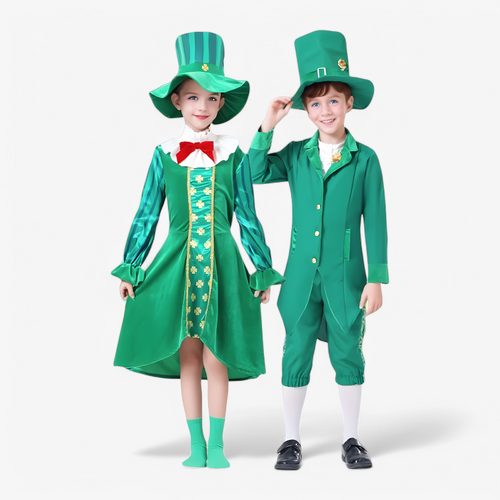 3 Piece Kids Leprechaun Costume Set
