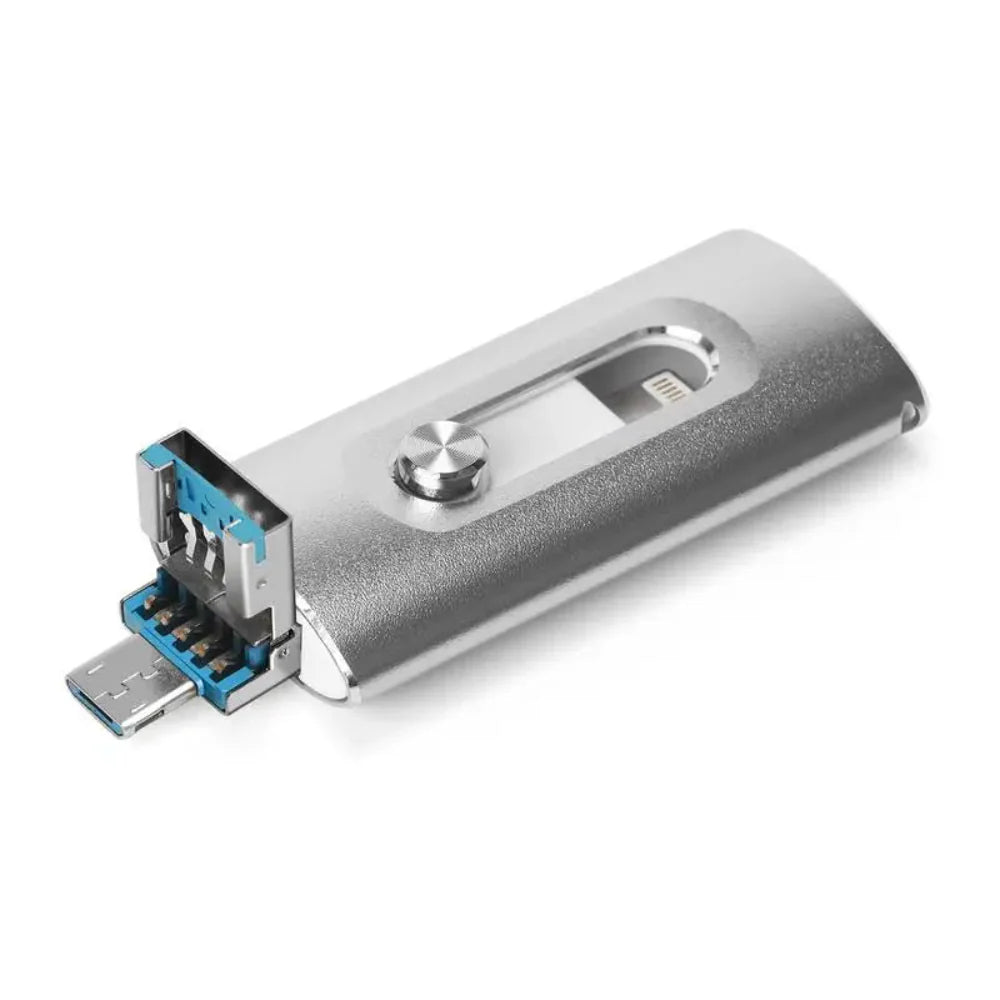USB Flash Drive Portable SSD 4 in 1 OTG USB 3.0 Storage - Image 3