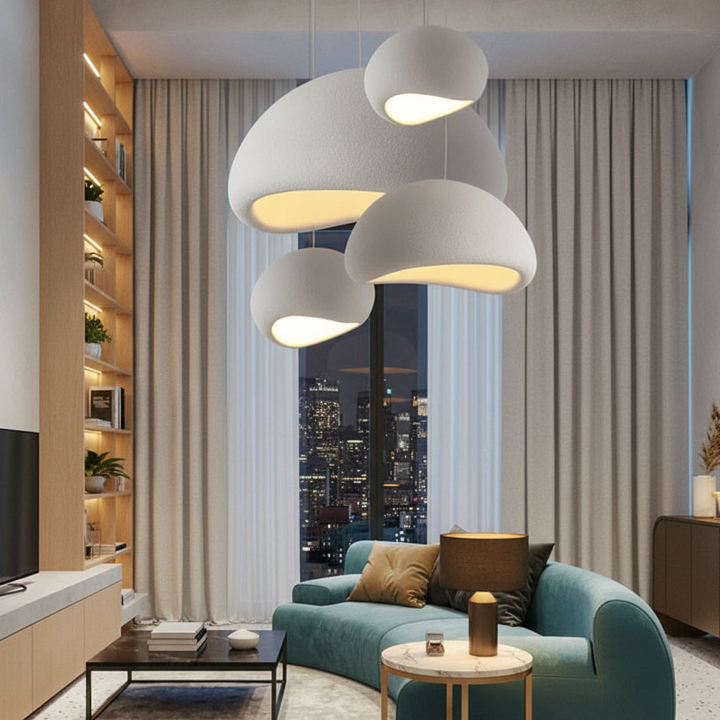 Delora - Wabi Sabi Mushroom Pendant Light - Image 4