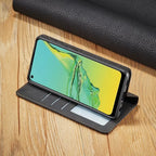 Leather Wallet Case Magnetic Flip Cover - Image 2