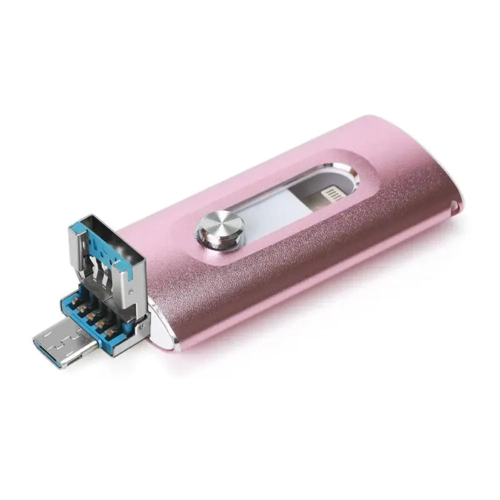 USB Flash Drive Portable SSD 4 in 1 OTG USB 3.0 Storage - Image 2