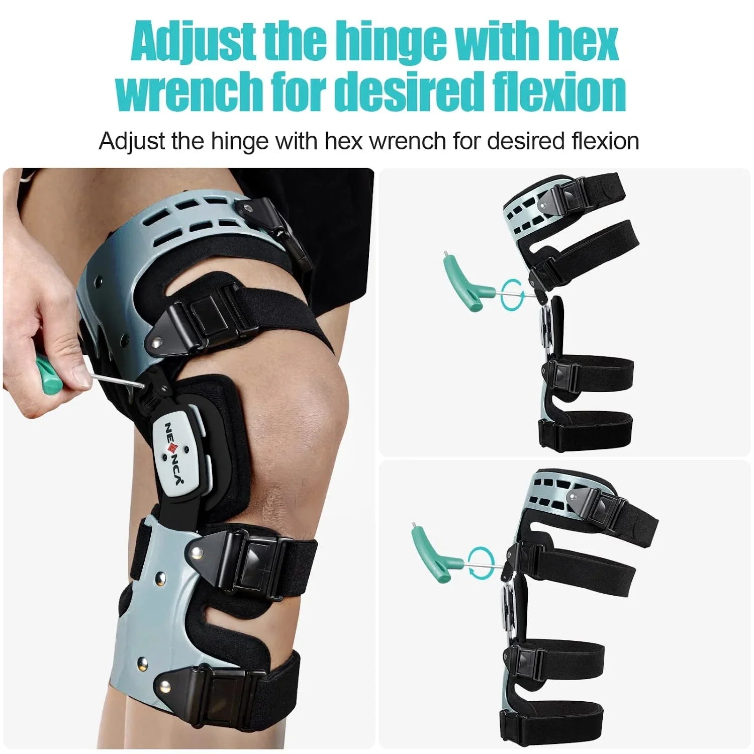Adjustable Knee Stabilizer Brace with Support for Daily Comfort