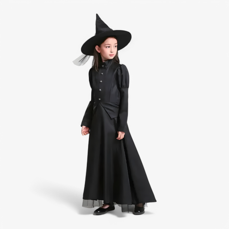 Girls Witch Costume Full Length