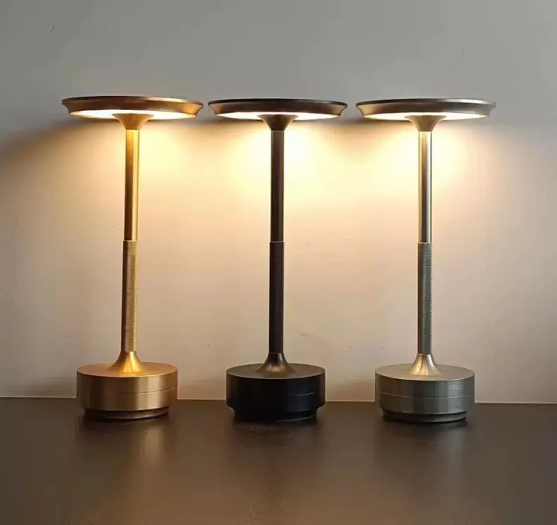 Rechargeable Touch Table Lamp Cordless Dimmable LED Bedside Light - Image 2