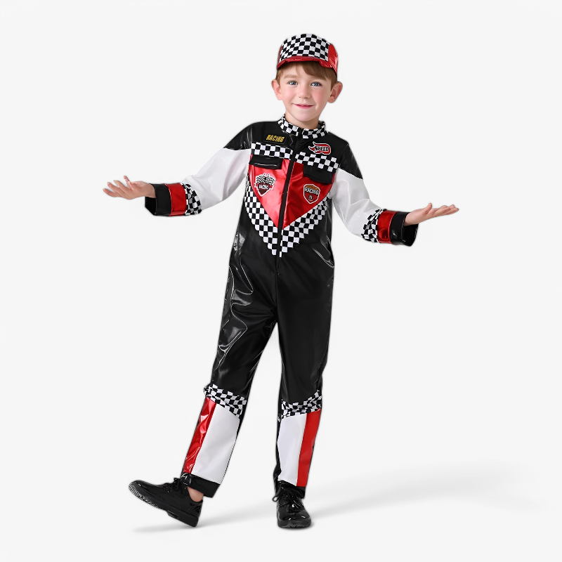 Kids Race Car Driver Costume - Image 2