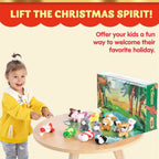 24 Piece Mini Plush Stuffed Animal Advent Calendar - Image 5