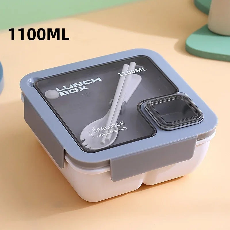 Bento Lunch Box Leak Proof Portable Container Utensils Microwave Safe - Image 13