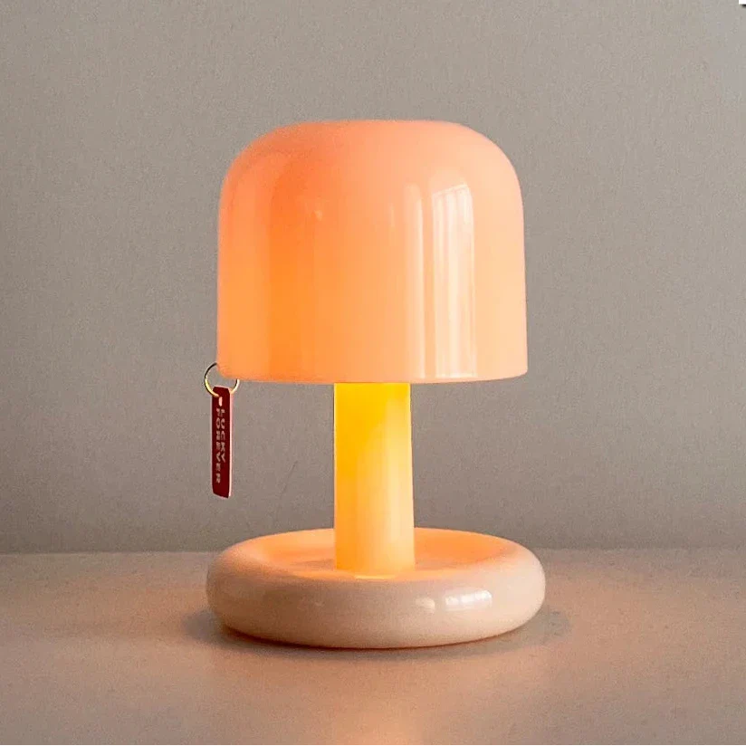 Semlon - USB Rechargeable LED Mushroom Table Lamp
