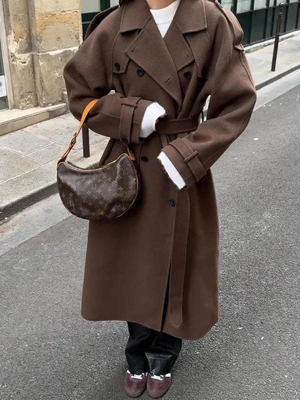 Women's Timeless Sophisticated Winter Thick Long Coat