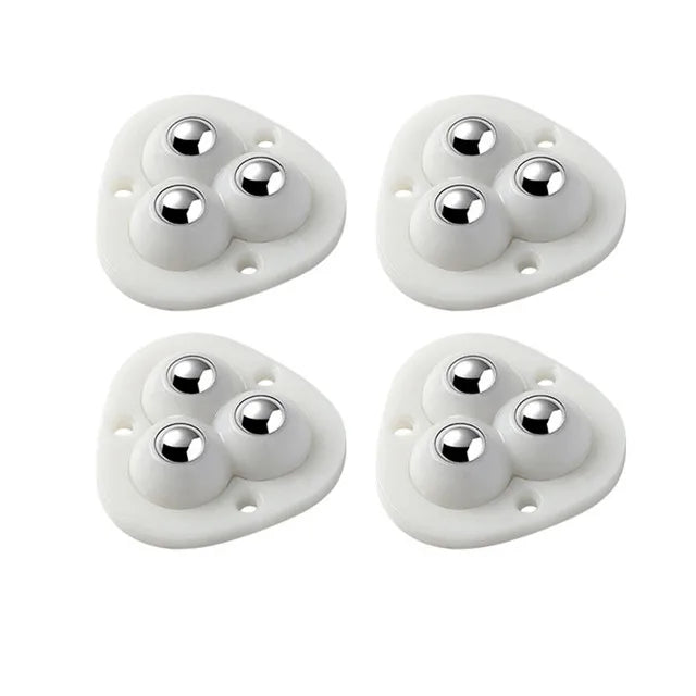 4 Piece Self Adhesive Caster Wheels 360 Degree Swivel - Image 8