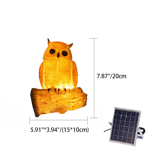 Solar Animal Garden Light Waterproof LED Outdoor Statue Decor - Image 4