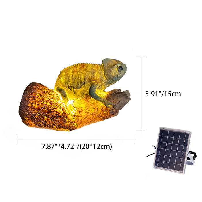 Solar Animal Garden Light Waterproof LED Outdoor Statue Decor - Image 5