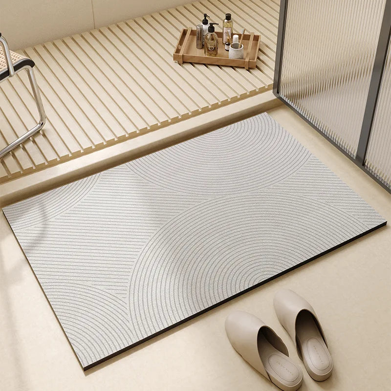 Non Slip Bath Mat Quick Dry Absorbent Bathroom Floor Mat - Image 5