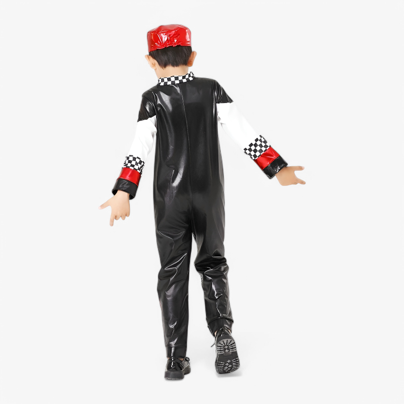 Kids Race Car Driver Costume - Image 3