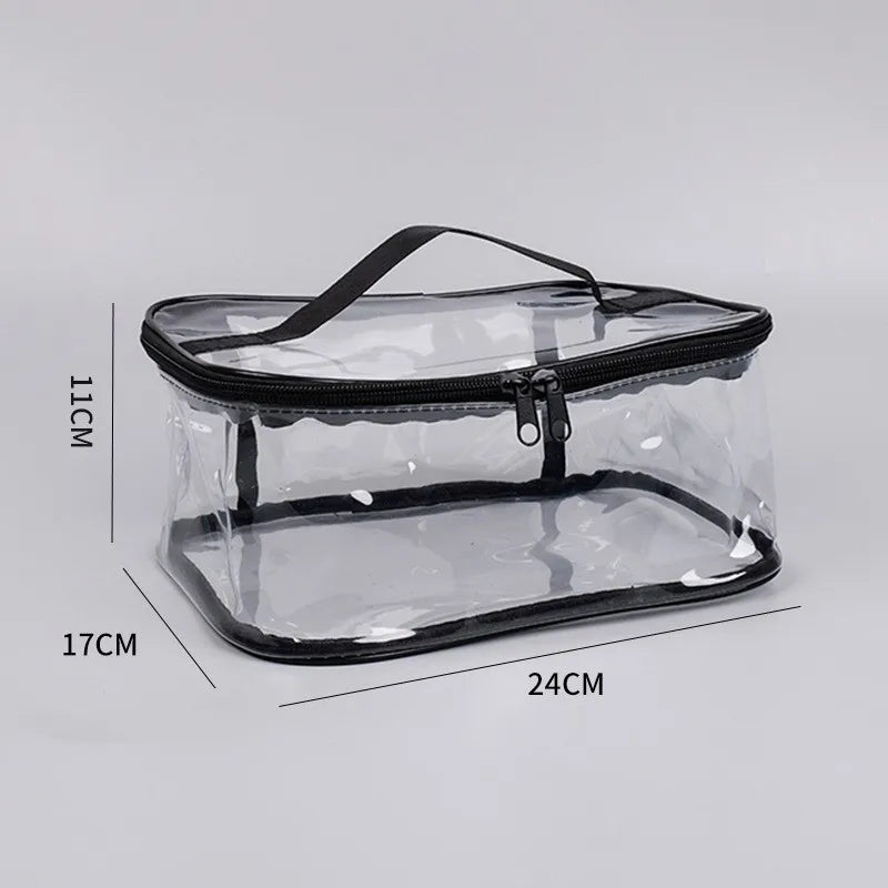 Toy Storage Bag Large Capacity Clear Mesh Organizer Kids Puzzle Block - Image 4
