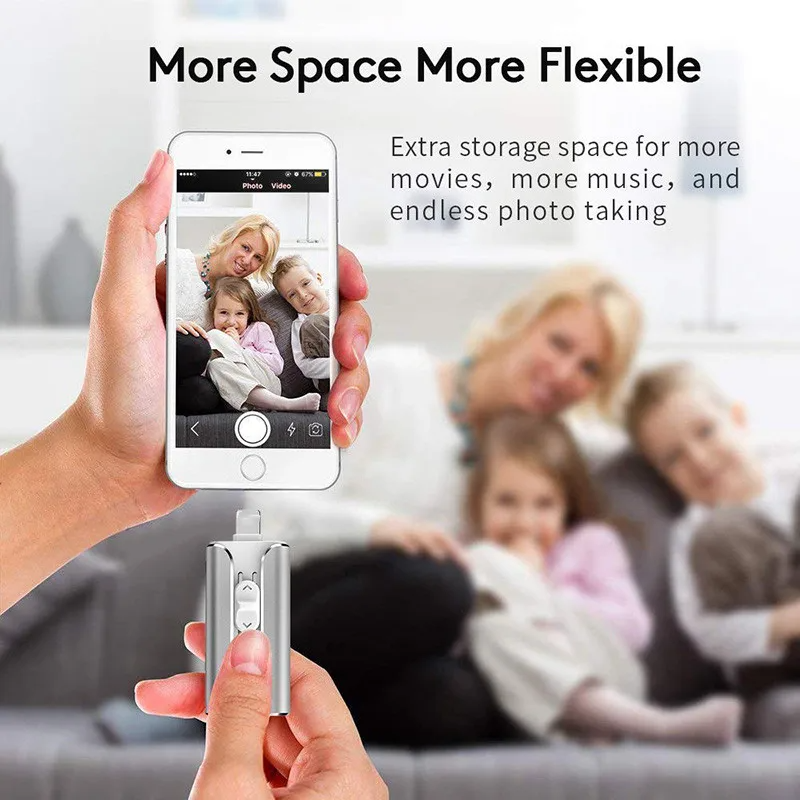 USB Flash Drive for iPhone Android Photo Backup - Image 10