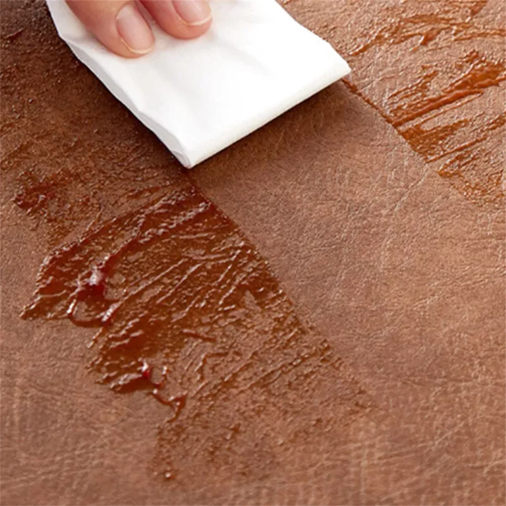 Faux Leather Placemats Double Sided Waterproof Heat Resistant Dining Table Set - Image 5