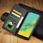 Leather Wallet Case Magnetic Flip Cover