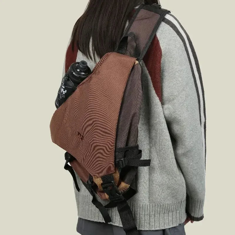 Leo | Water-Resistant Nylon Crossbody Messenger Sling Travel Bag - Image 4