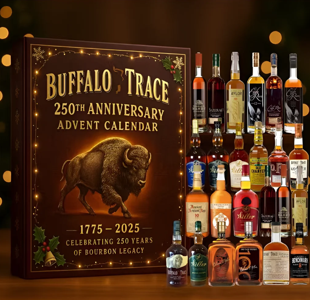 24 Piece Whiskey Advent Calendar 2026 Decorative 2D Bottle Designs - Image 7
